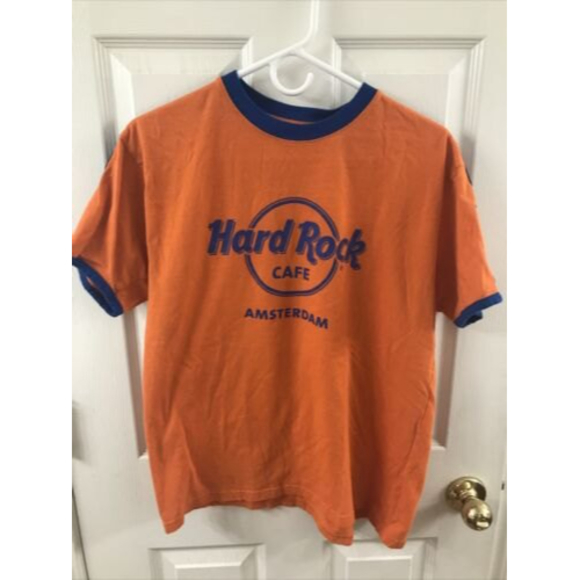 Hard Rock Cafe Shirts Hard Rock Cafe Amsterdam T Shirt Orange Size M Poshmark Hard Rock Cafe Shirts Hard Rock Cafe Amsterdam T Shirt Orange Size M Poshmark